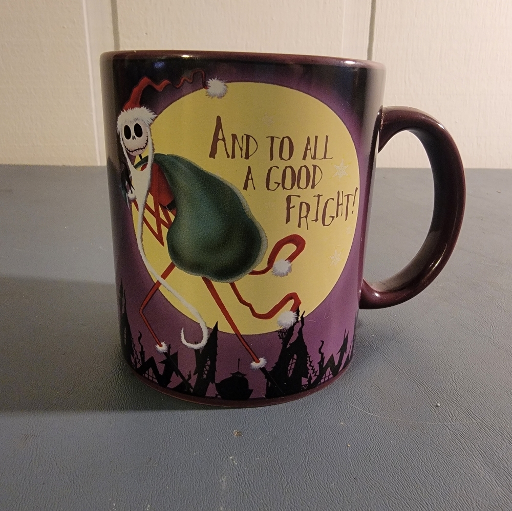 Disney Nightmare Before Christmas And To All A Good Fright 20oz Mug